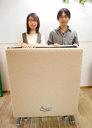 エムールの折畳ベッドの販売好調 新技術で安全開閉、狭小住宅や高齢者に対応