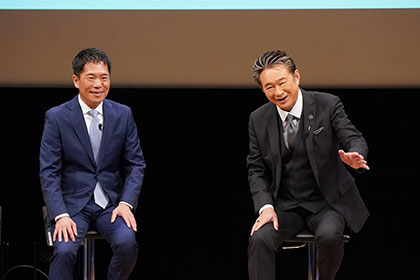 八幡物産が50周年の記念イベント開催 東西2都市で顧客を招待、船越英一郎さんも登場