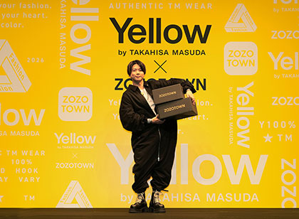 ゾゾがNEWS増田さんとタッグ、新ブランドの受注販売開始