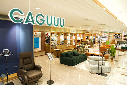 CAGUUUが国分寺マルイに初の実店舗、3年間で100店舗体制目指す